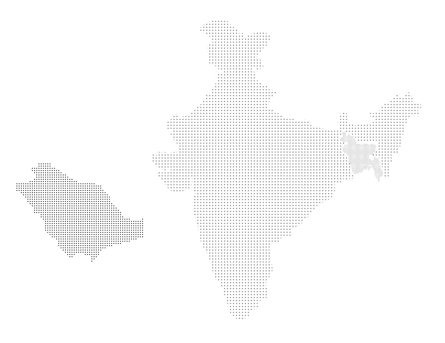 India uae bangladesh map