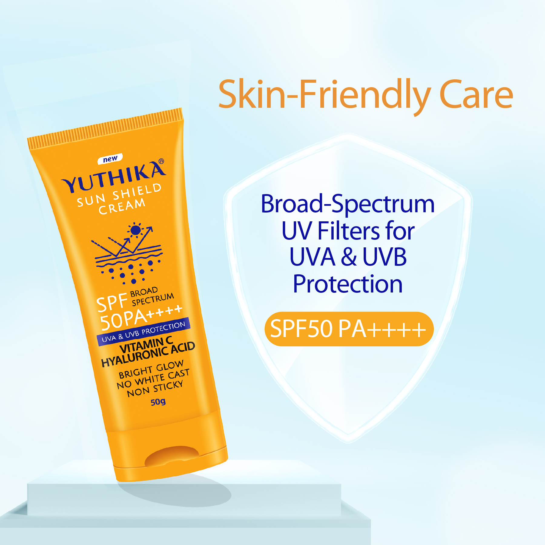 Yuthika Sun Shield Cream 50g