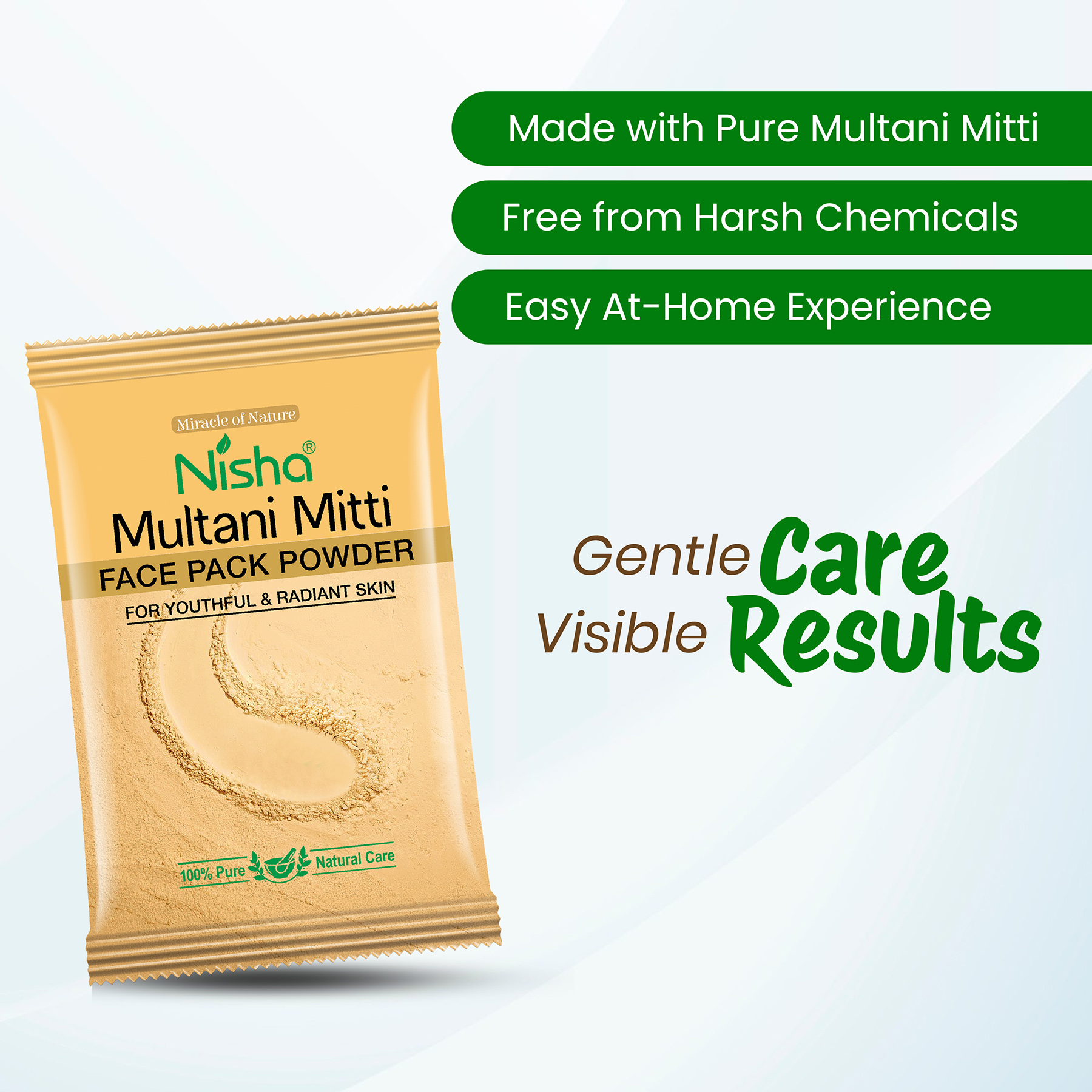 Nisha Multani Mitti Face Pack Powder