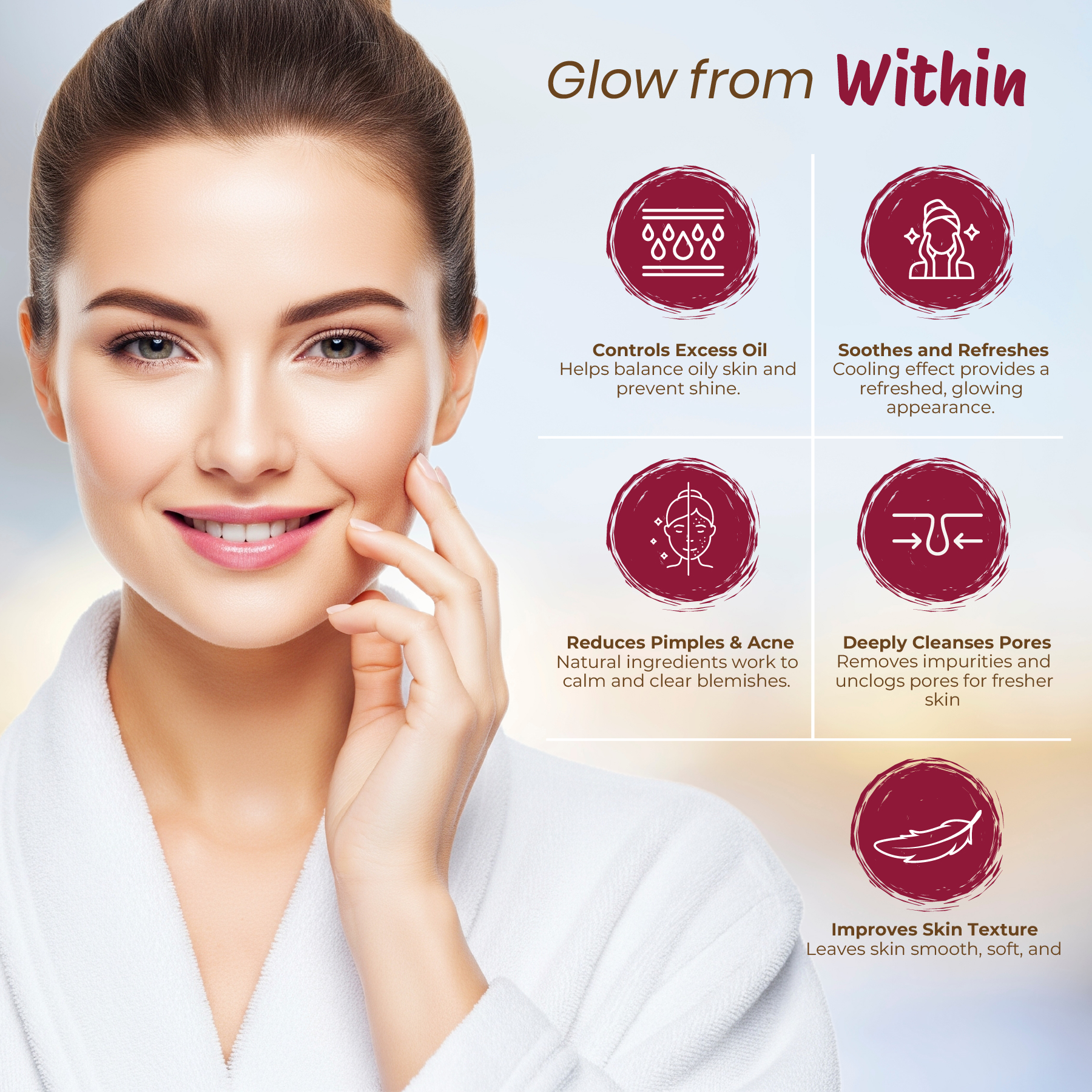 Nisha Multani Mitti Beetroot Face Pack Powder 10g