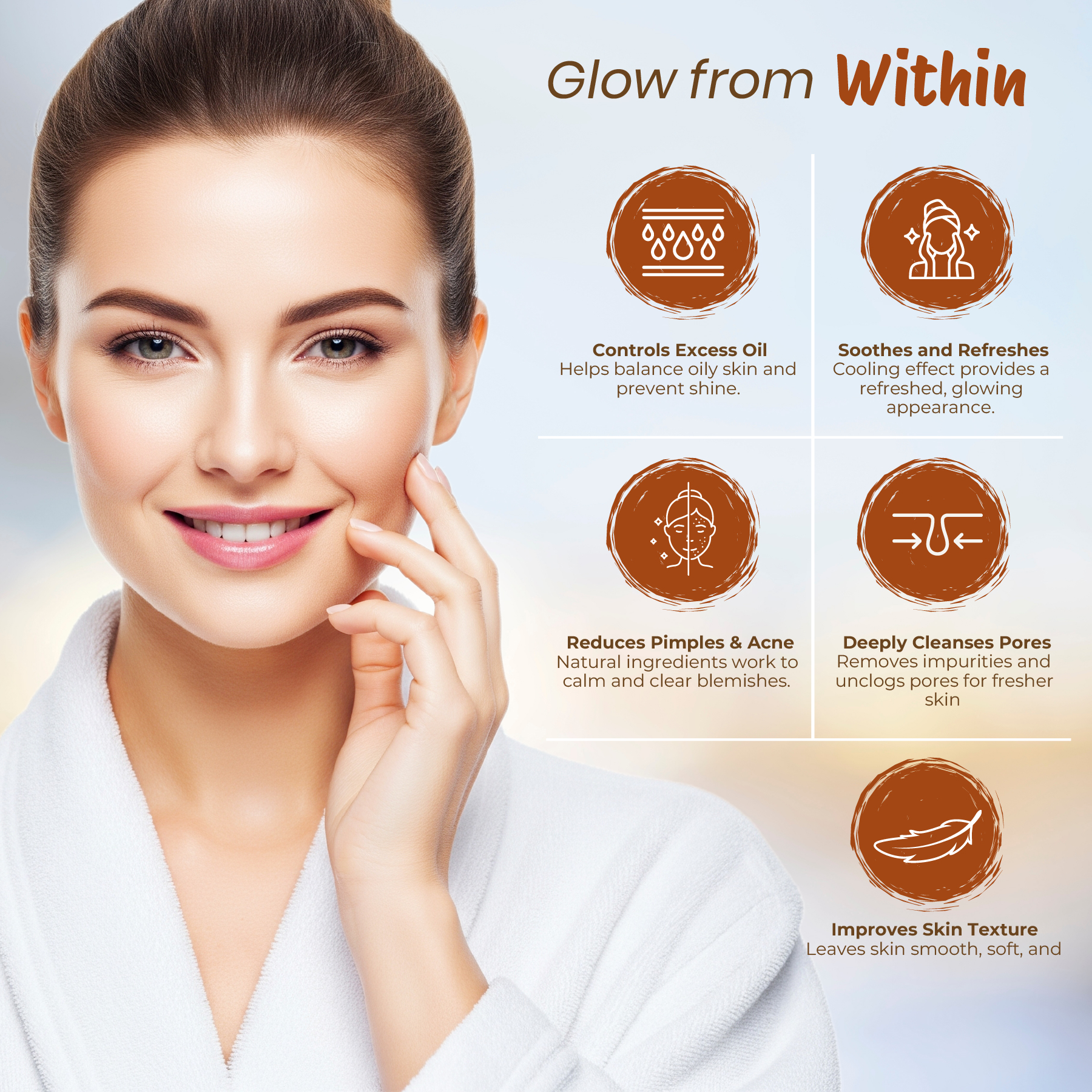 Nisha Multani Mitti Sandal Face Pack Powder 10g