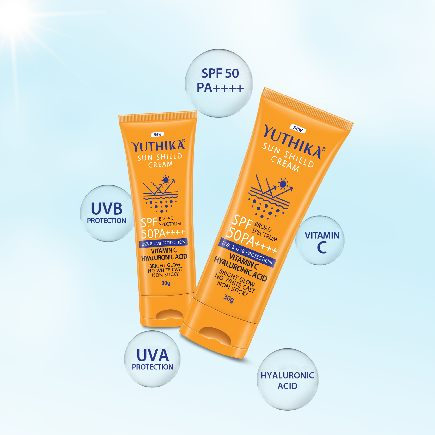 Yuthika Sun Shield Cream 30g