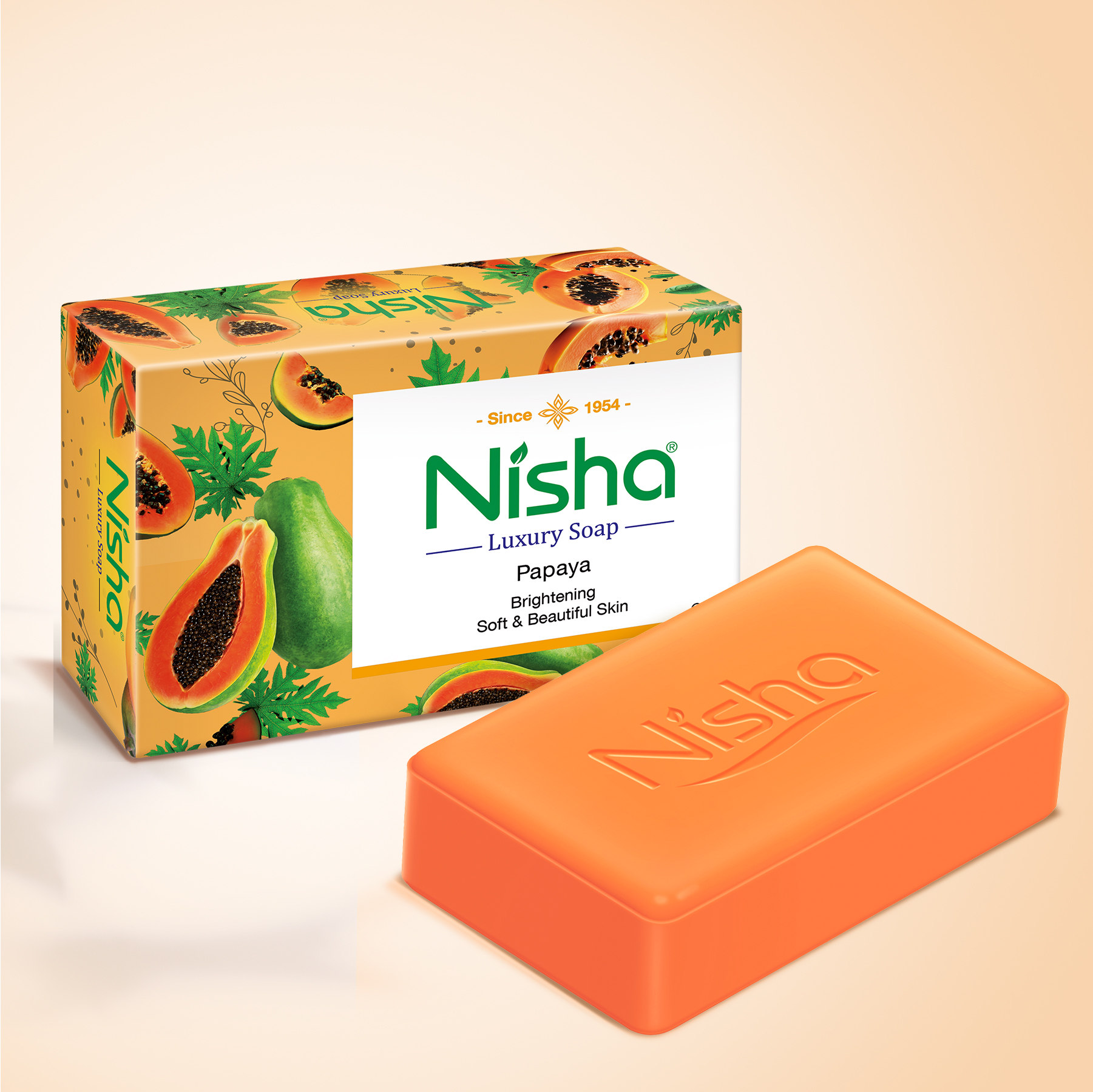 Nisha Luxury Soap Papaya