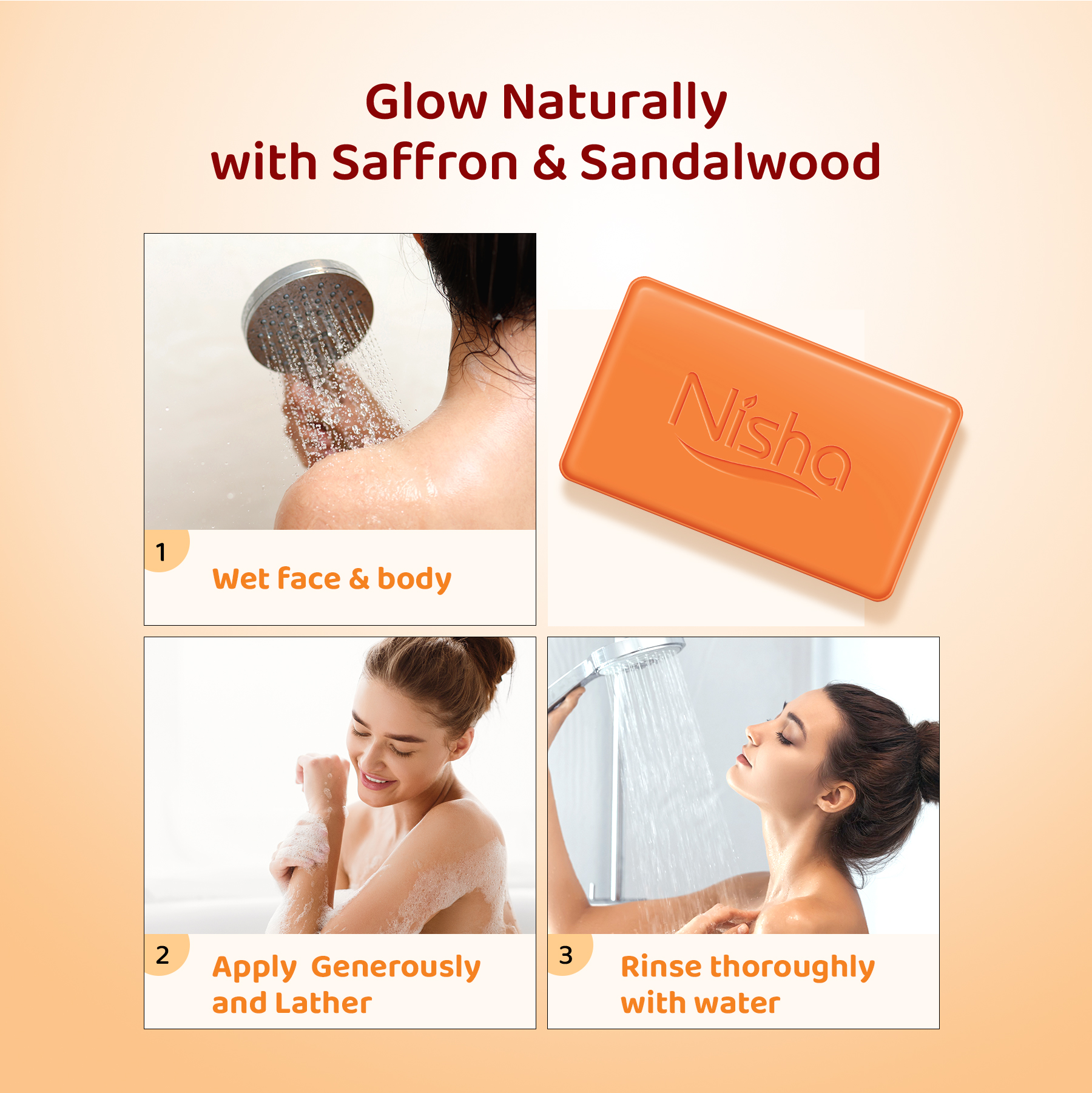 Nisha Luxury Soap Papaya