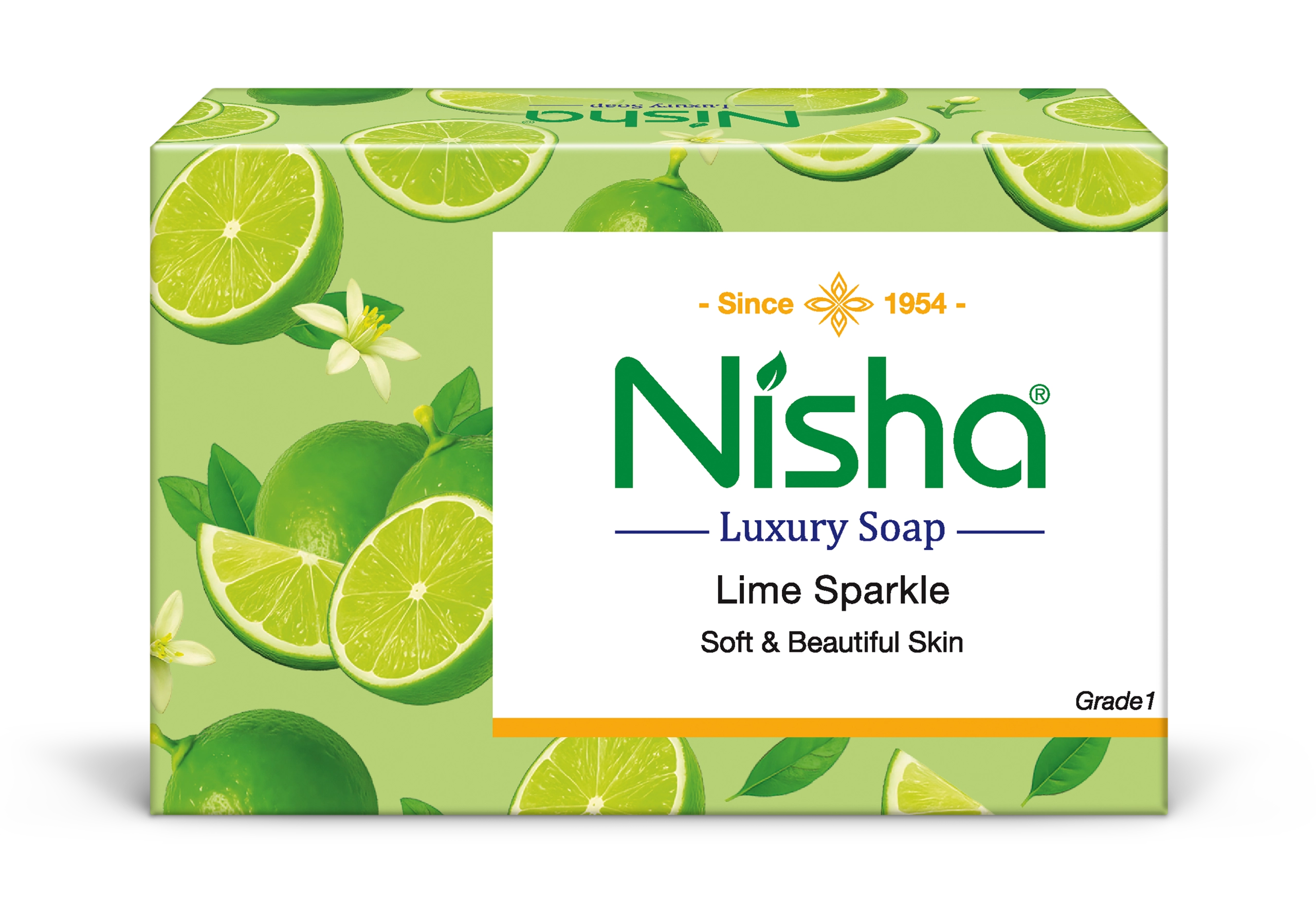 Nisha Luxury Soap Lime Sparkle
