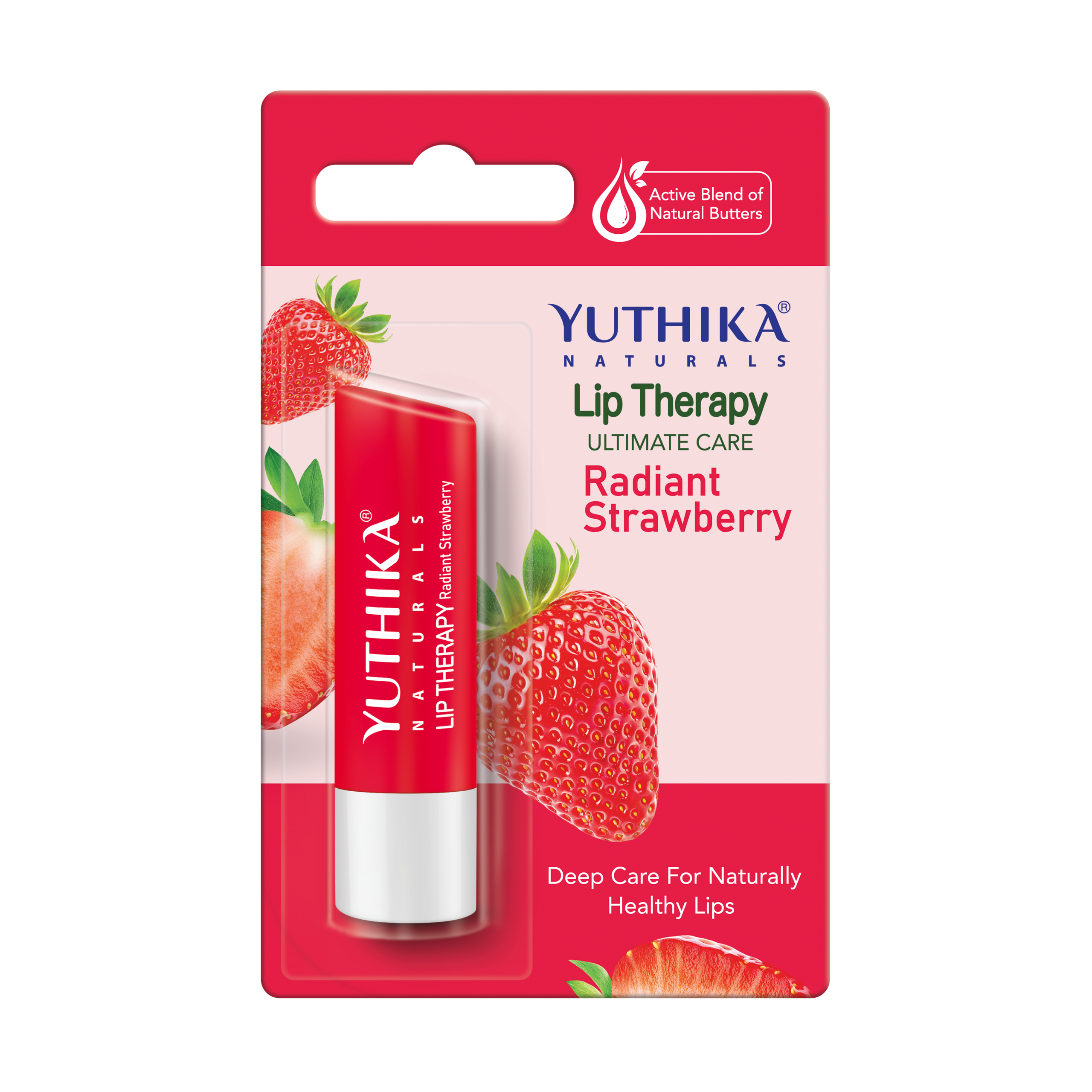 Yuthika Naturals Lip Therapy Radiant Strawberry