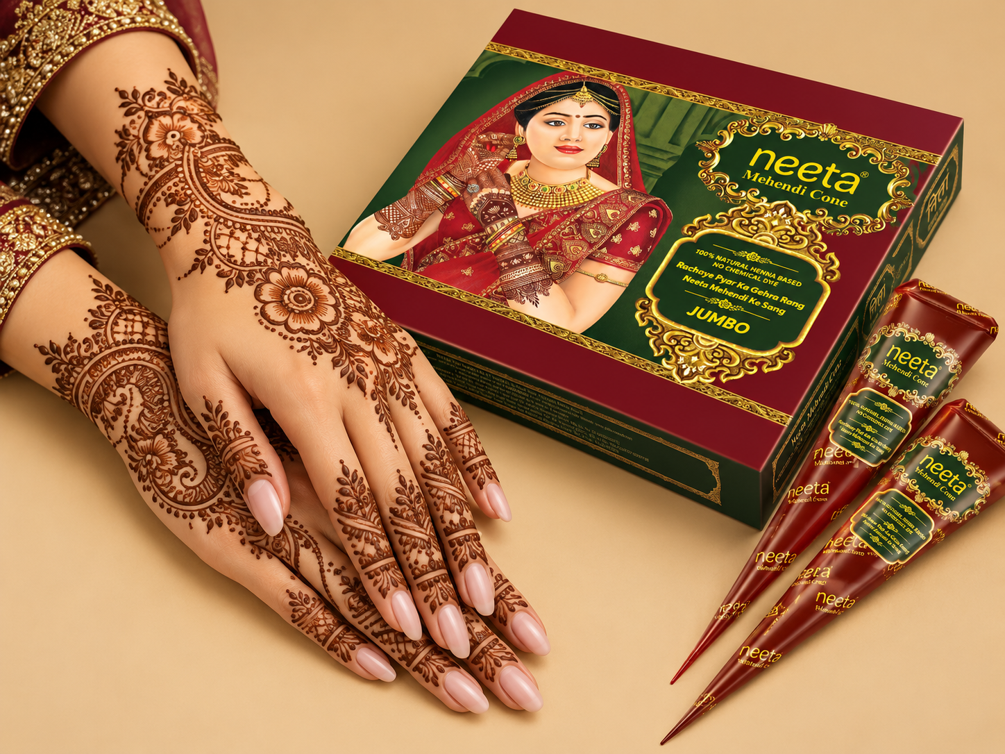 Best Organic Mehndi Cone