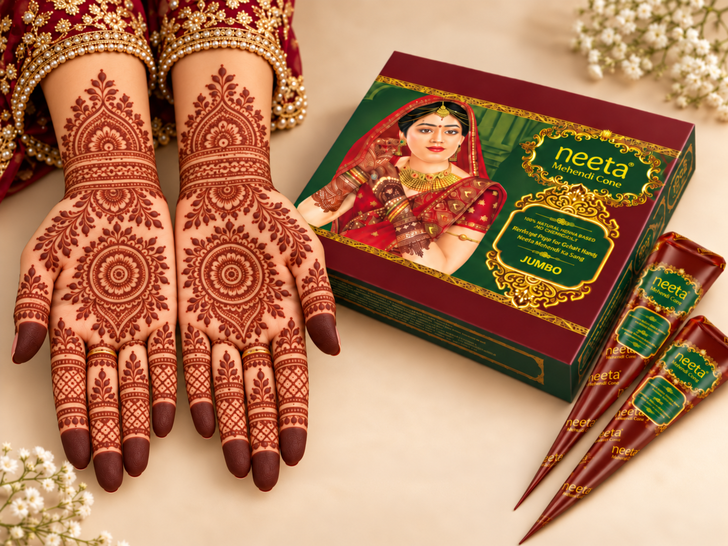Neeta Herbal Henna Cone