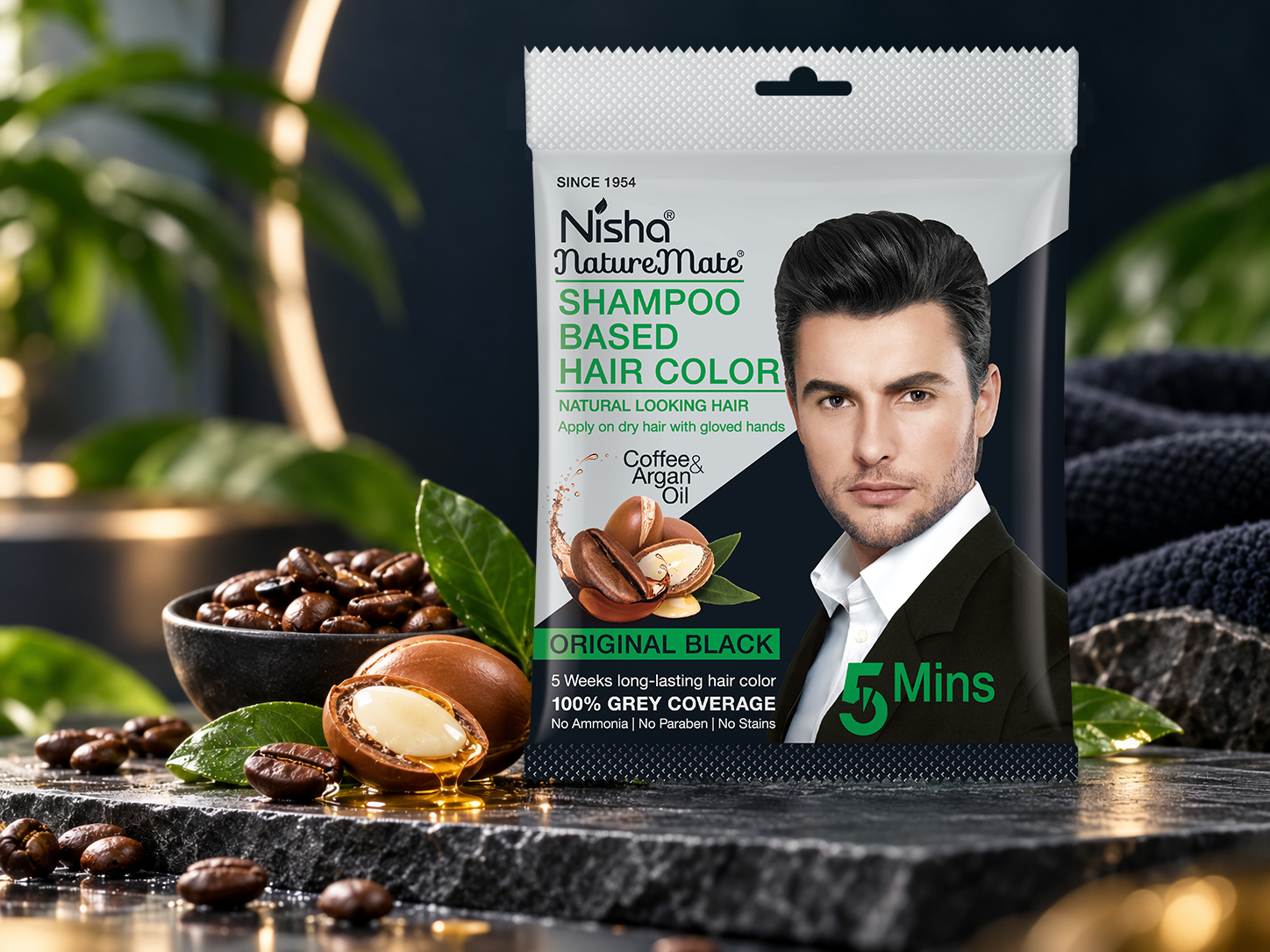 Shampoo Based Hair Color